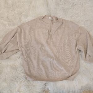Reset R label sweater